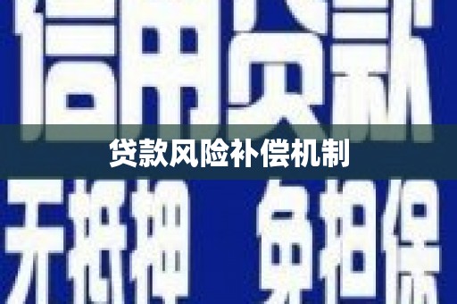 大埤贷款风险补偿机制