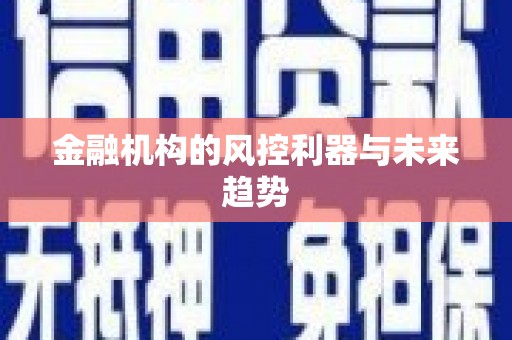 大埤金融机构的风控利器与未来趋势