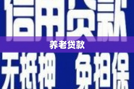 大埤养老贷款