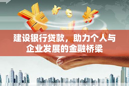 大埤建设银行贷款，助力个人与企业发展的金融桥梁