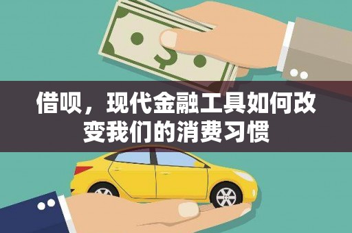 大埤借呗，现代金融工具如何改变我们的消费习惯