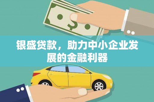 大埤银盛贷款，助力中小企业发展的金融利器