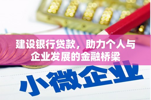 大埤建设银行贷款，助力个人与企业发展的金融桥梁