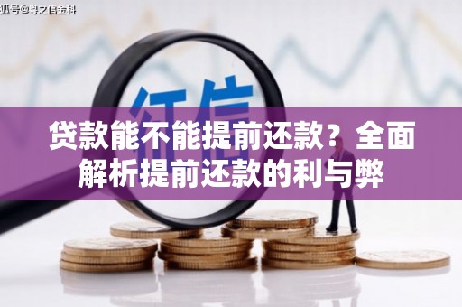 大埤贷款能不能提前还款？全面解析提前还款的利与弊