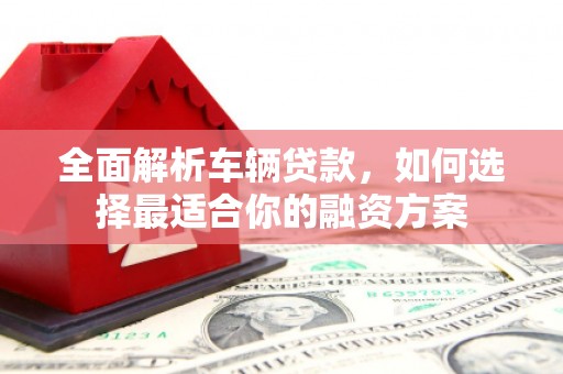 大埤全面解析车辆贷款，如何选择最适合你的融资方案