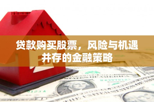 大埤贷款购买股票，风险与机遇并存的金融策略