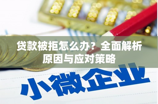 大埤贷款被拒怎么办？全面解析原因与应对策略