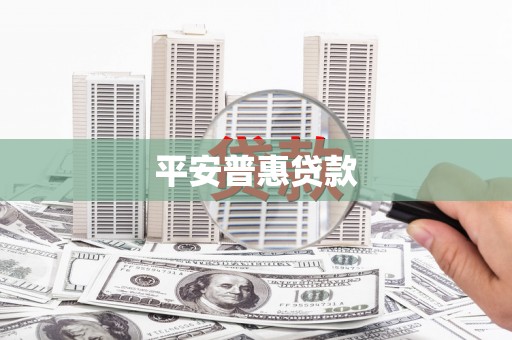 大埤平安普惠贷款